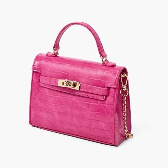 NWOT RARE Like Dreams Jasmine Mini Crossbody in Fuchsia - Picture 2 of 16